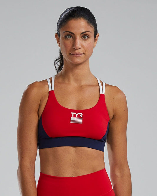 TYR Joule Elite™ Women's Dual-Strap Sports Bra - USA