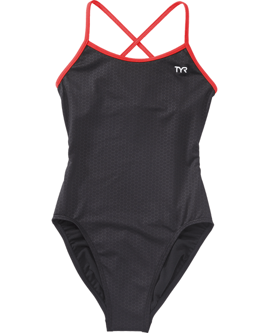 TYR Girls' Trinityfit Swimsuit - Hexa