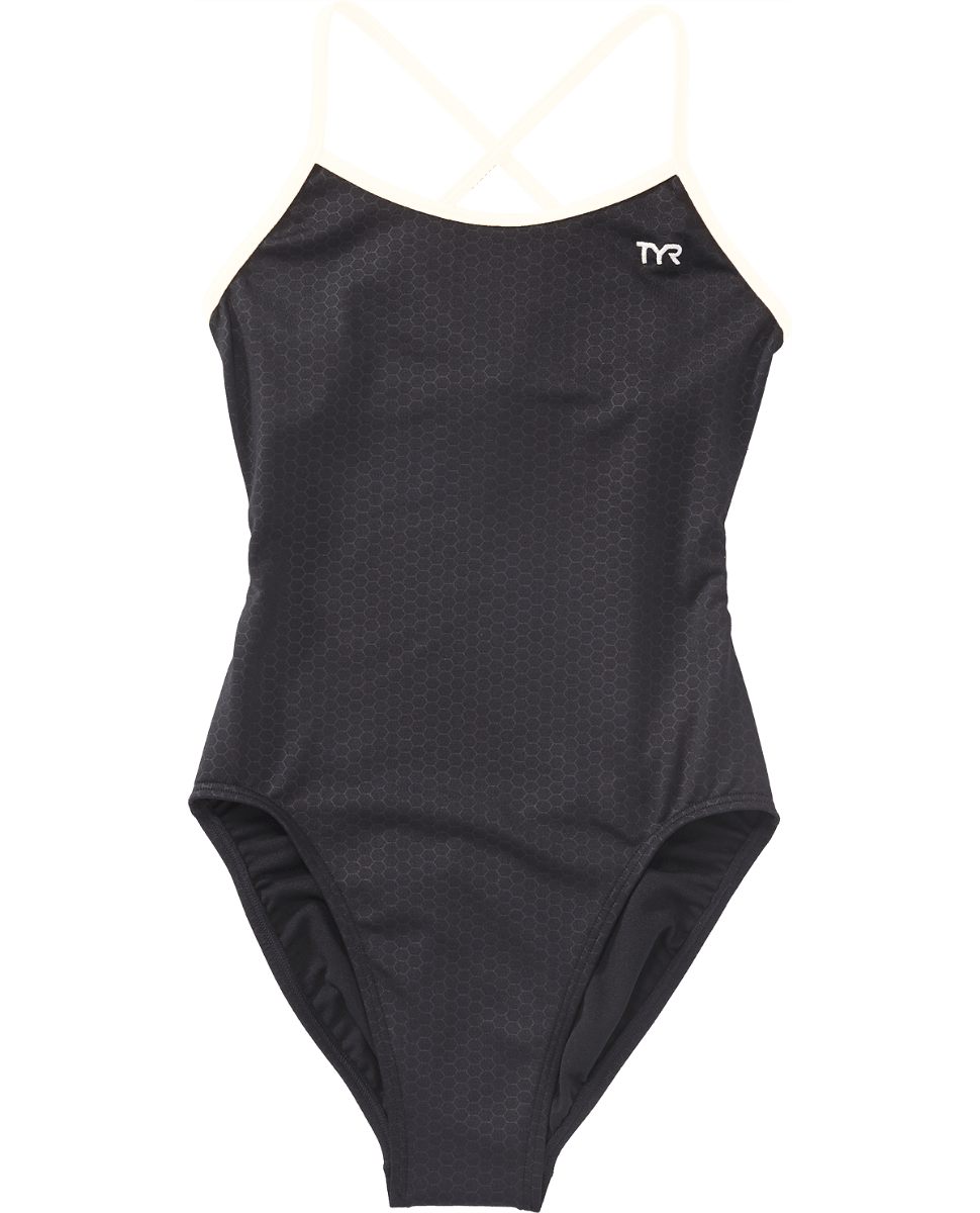 TYR Girls' Trinityfit Swimsuit - Hexa