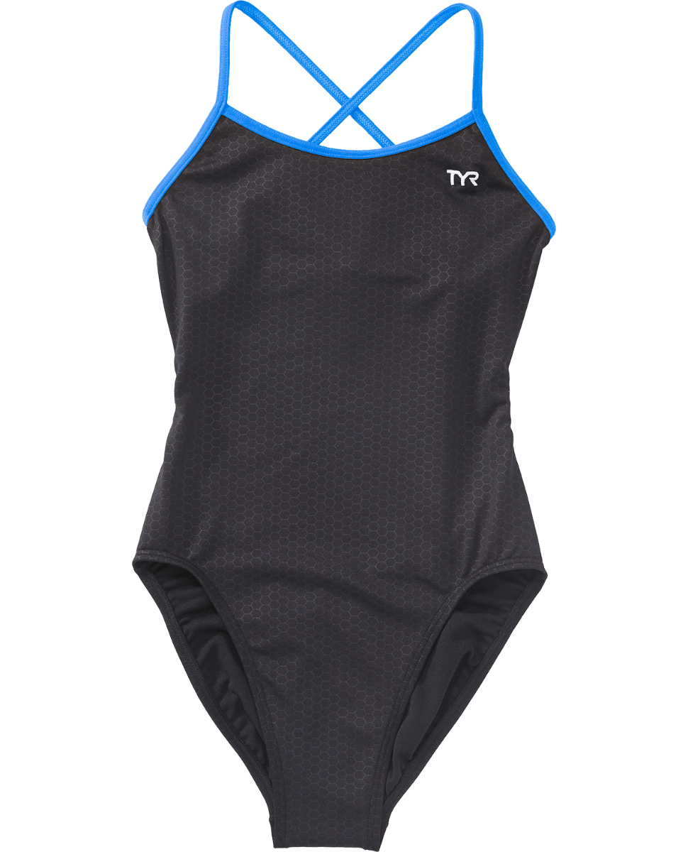 TYR Girls' Trinityfit Swimsuit - Hexa