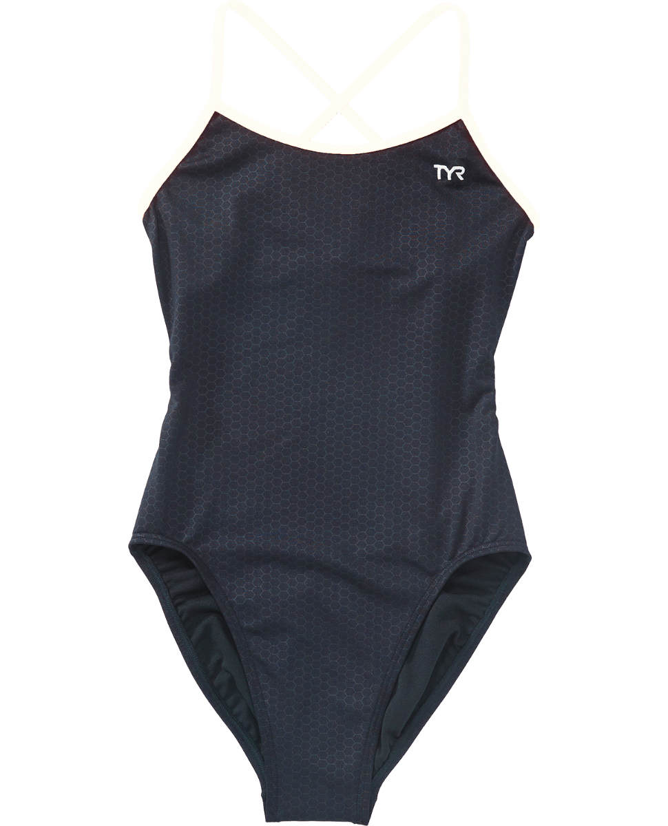 TYR Girls' Trinityfit Swimsuit - Hexa