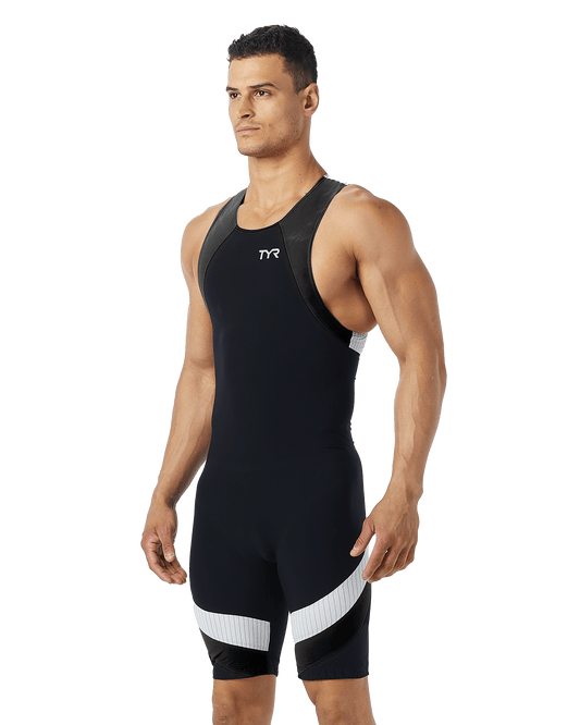 TYR Men's Zip-Back Tri-Suit - Carbon