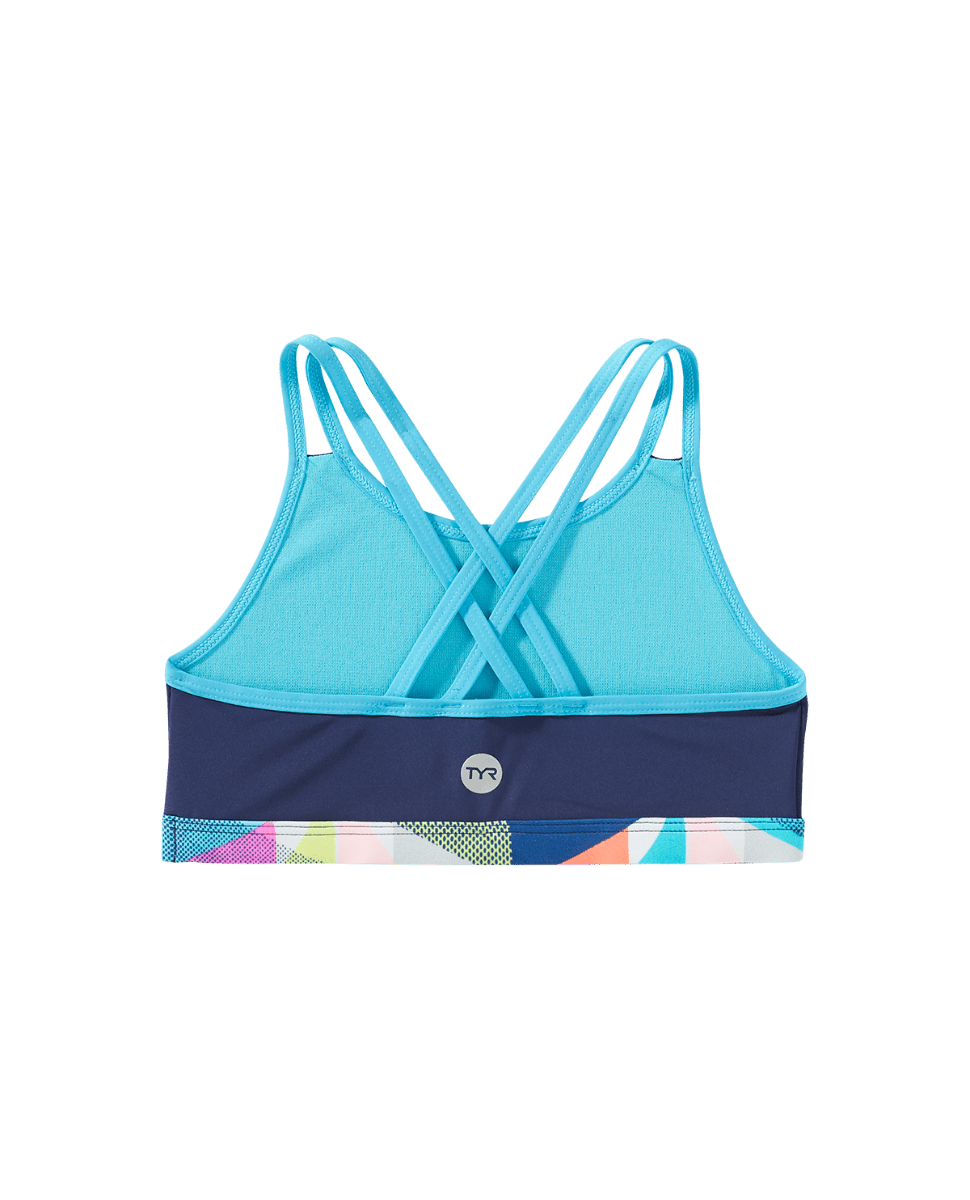 TYR Durafast Lite® Girls' Olivia Top - Jigsaw