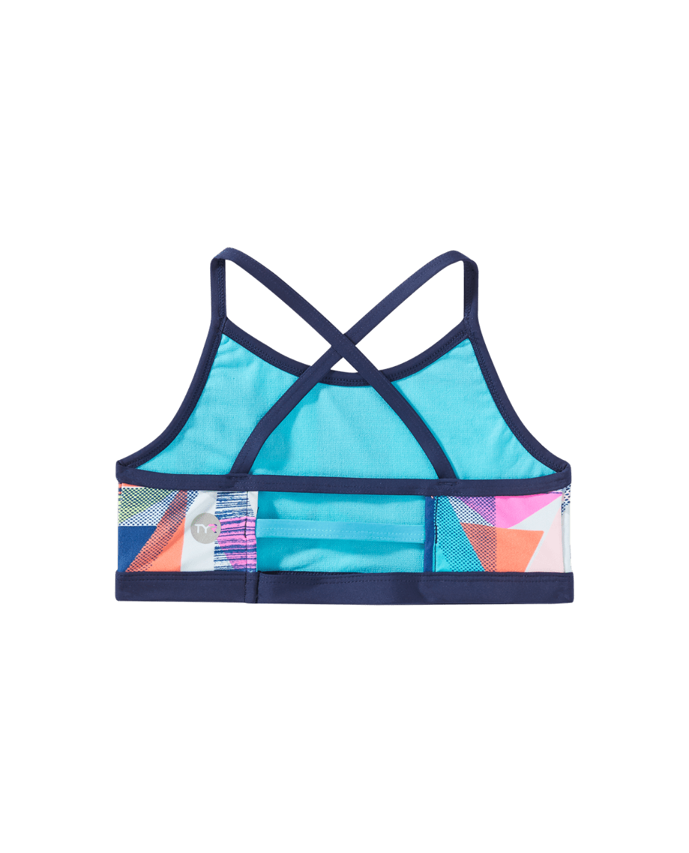 TYR Durafast Lite® Girls' Trinity Top - Jigsaw