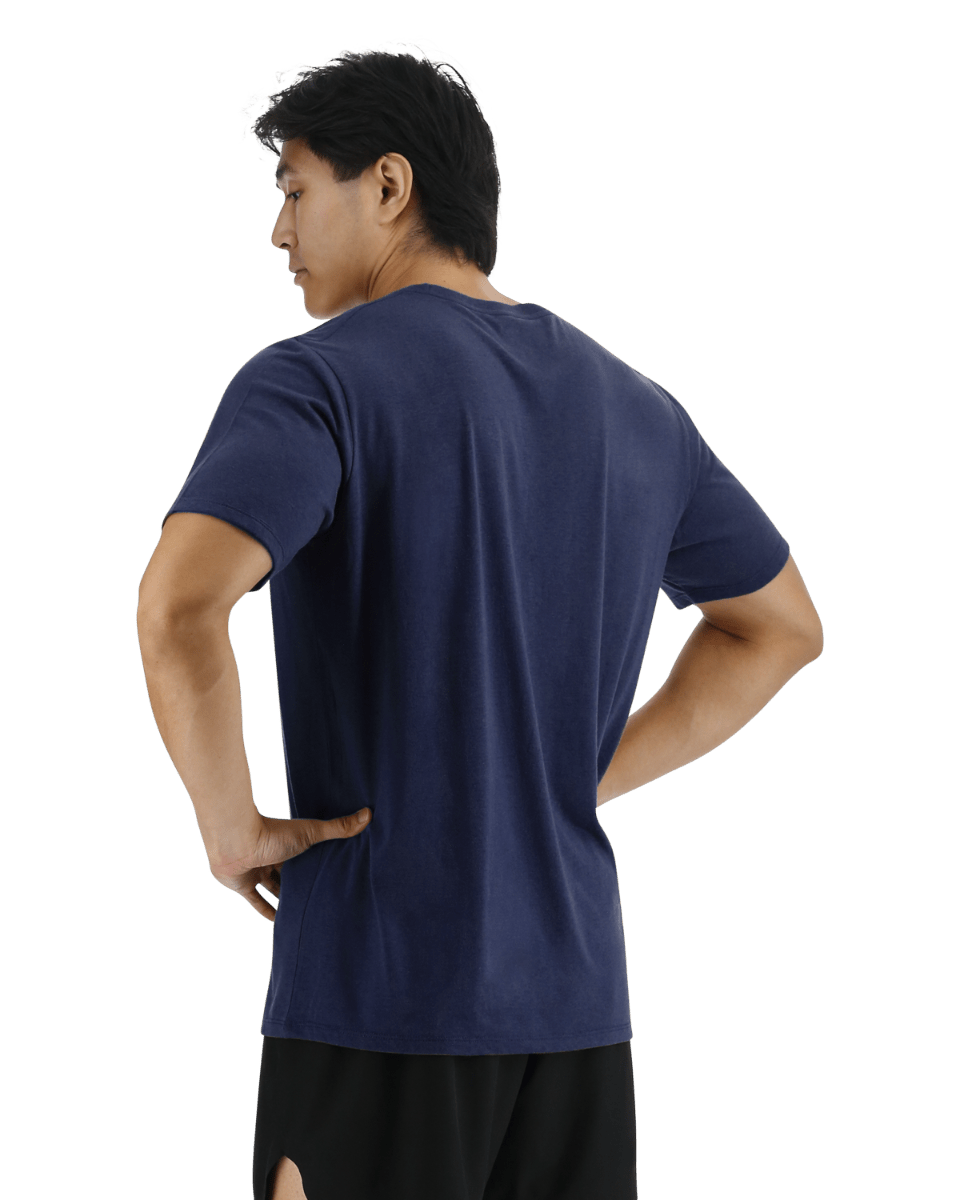 TYR UltraSoft Men's Big Logo Tri-Blend Tech Tee