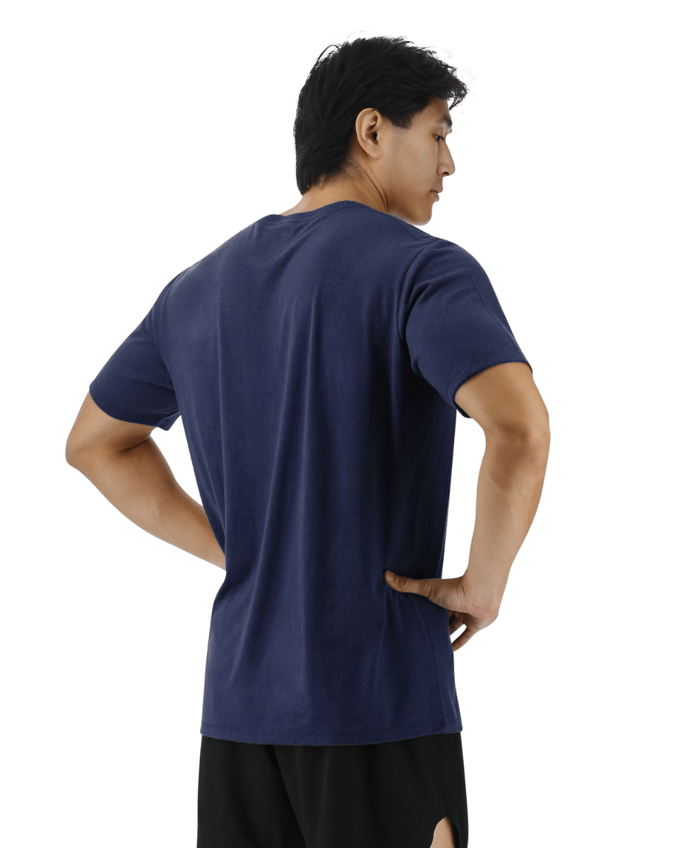 TYR UltraSoft Men's Big Logo Tri-Blend Tech Tee