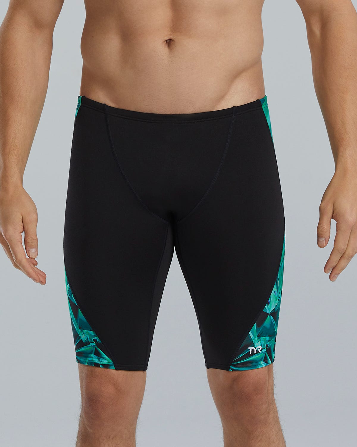 TYR Durafast Elite® Men's Blade Splice Jammer Swimsuit - Crystalized